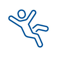 Icon of a patient falling